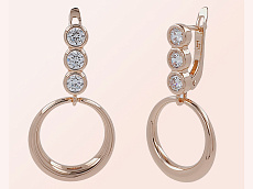 фото Серьги  fallon - (артикул - 18e09100-FF1991)