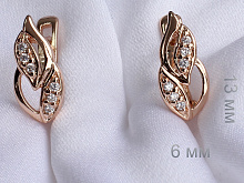 фото Серьги  fallon - (артикул - 18e01700-FF8364)